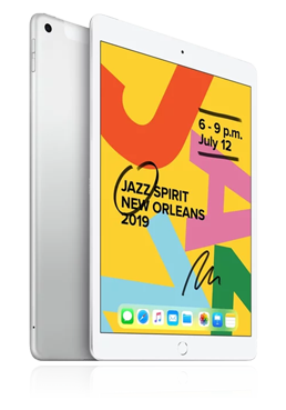 Apple iPad 10.2 Wi-Fi + Cellular 128GB, Silver