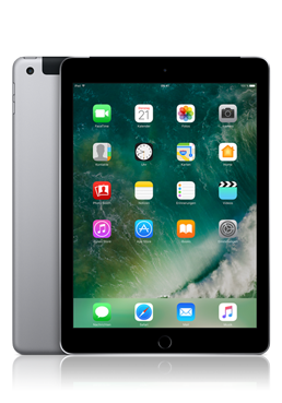 Apple iPad WiFi + Cellular 128GB, space gray, MP2D2FD/A, mit Apple SIM