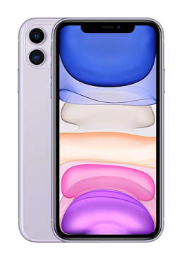 Apple iPhone 11 64GB, Purple, B-Ware (Sehr Gut/ A-Ware)
