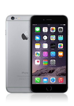Apple iPhone 6 space gray, 64GB, B-Ware/ohne Zubehör