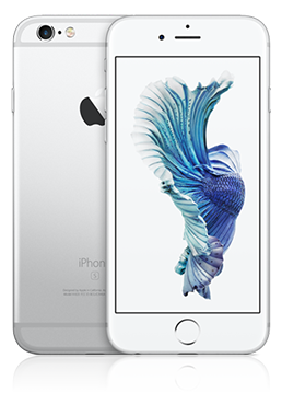 Apple iPhone 6s 32GB, silver, B-Ware/Basic