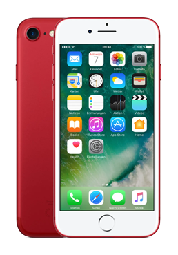 Apple iPhone 7 128GB, red, B-Ware/Basic
