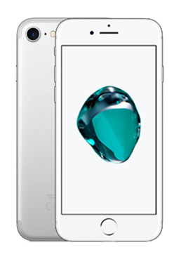 Apple iPhone 7 32GB, silver, B-Ware/ohne Zubehör