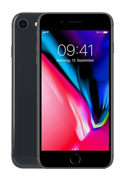 Apple iPhone 8 256GB, Space Grey, B-Ware, Premium