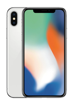 Apple iPhone X 256GB, Silver, B-Ware, Premium