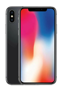Apple iPhone X 256GB, space gray, B-Ware, Premium