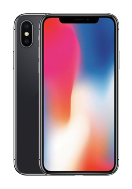 Apple iPhone X 64GB, space gray, B-Ware/Basic