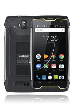 Cubot King Kong Dual-SIM 16GB, Black, B-Ware (Akzeptabel)