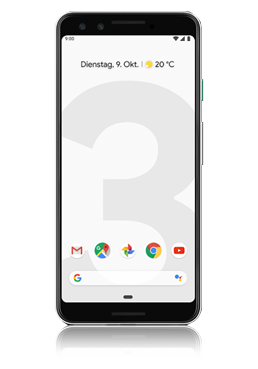 Google Pixel 3 64GB, Clearly White