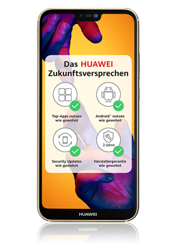 Huawei P20 Lite Dual-Sim 64GB, Platinum Gold