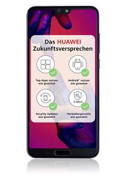Huawei P20 Pro Dual-Sim 128GB, twilight, B-Ware (Gut)