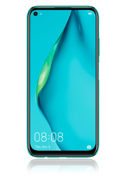 Huawei P40 lite Dual SIM 128GB, Crush Green, B-Ware (Sehr gut/ A-Grade)