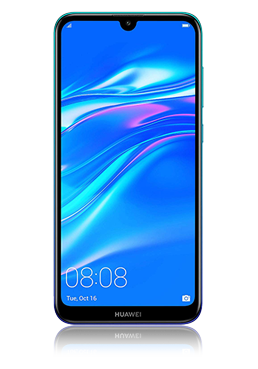 Huawei Y7 (2019), Dual-Sim 32GB, Aurora Blue, EU-Ware