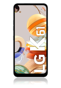 LG K61 Dual-SIM 128GB, Titan, B-Ware (Sehr Gut)