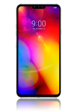 LG V40 ThinQ 128GB, platinum gray, EU-Ware