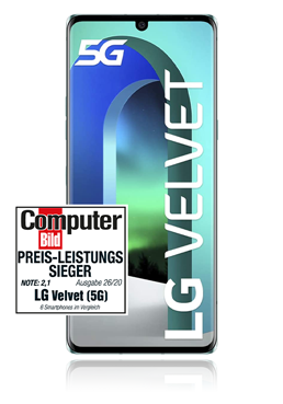 LG Velvet 5G 128GB, Green