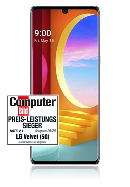 LG Velvet 5G 128GB, Grey