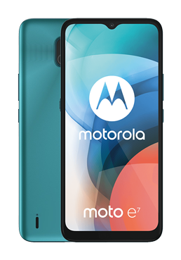 Motorola Moto E7 32GB, Aqua Blue