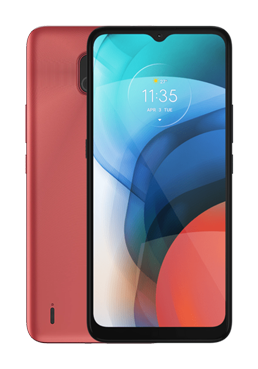 Motorola Moto E7 32GB, Satin Coral