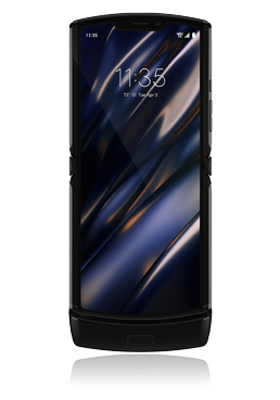 Motorola Razr (2019) 128GB, Black, B-Ware (Gut / B-Grade)
