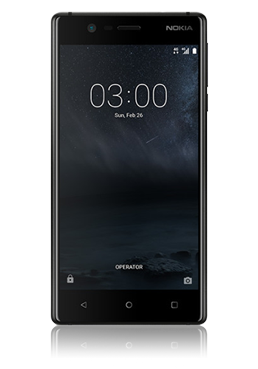 Nokia 3 Dual SIM 16GB, matt black, B-Ware