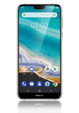 Nokia 7.1 Single Sim 32GB, Gloss Steel, EU-Ware