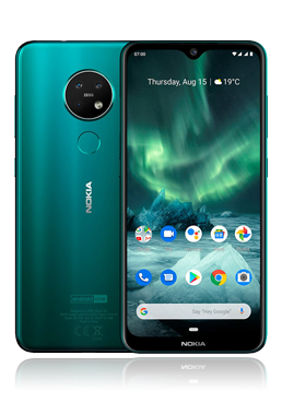 Nokia 7.2 Dual-Sim 64GB, Cyan Green