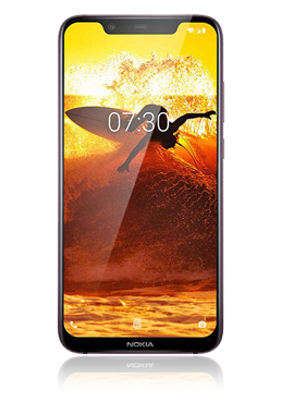 Nokia 8.1 Dual-SIM 64GB, Iron Purple