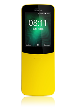 Nokia 8110 4G (2018) Dual-SIM 4GB, Banana Yellow