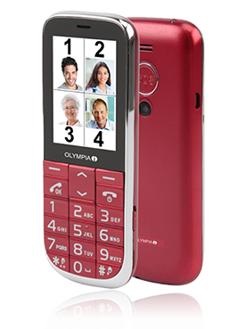 Olympia Joy Plus Dual SIM red