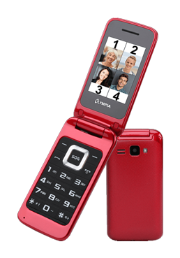Olympia Luna Dual SIM red