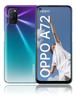 Oppo A72 Dual-Sim 128GB, Purple