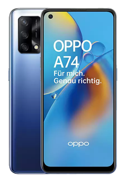 Oppo A74 Dual SIM 128GB, Midnight Blue