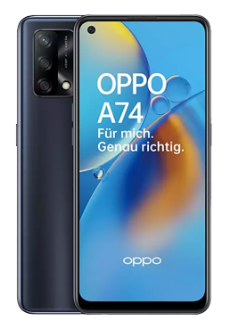 Oppo A74 Dual SIM 128GB, Prism Black