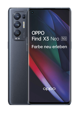Oppo Find X3 Neo 256GB, Starlight Black, MD-Aktionsware