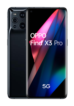 Oppo Find X3 Pro 256GB, Gloss Black, MD-Aktionsware