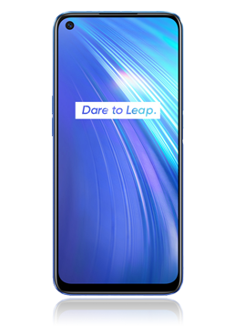 Realme 6 Dual-Sim 64GB, 4GB RAM, Comet Blue