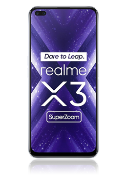 Realme X3 SuperZoom 256GB, Arctic White, B-Ware (Gut)