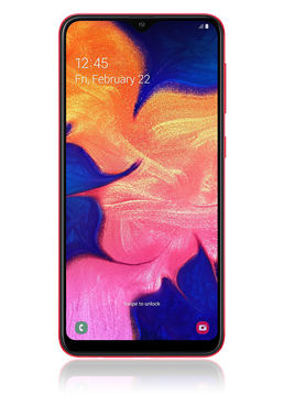 Samsung Galaxy A10 Dual SIM 32GB, Red, A105F, EU-Ware