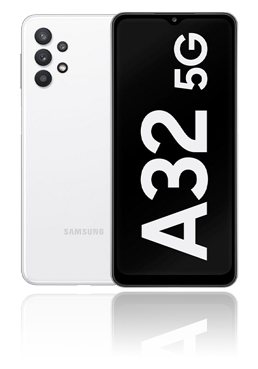 Samsung Galaxy A32 5G Dual SIM 64GB, Awesome White, A326F