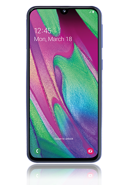 Samsung Galaxy A40 Dual SIM 64GB, Blue, A405F, B-Ware (gut)