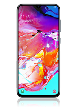 Samsung Galaxy A70 Dual SIM 128GB, Black, A705F, Aktion