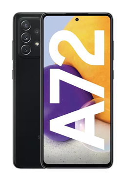 Samsung Galaxy A72 128GB, Awesome Black, A725F,-Aktionsware