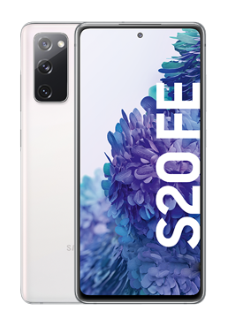 Samsung Galaxy S20 FE, Dual SIM 128GB, Cloud White, G780, B-Ware (Sehr Gut / A-Grade)