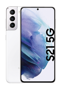 Samsung Galaxy S21 5G, Dual SIM 256GB, Phantom White, G991