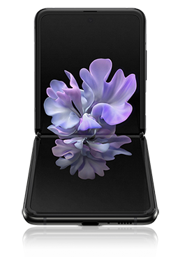 Samsung Galaxy Z Flip Dual SIM 256GB, Mirror Black, F700U, B-Ware (Sehr Gut)