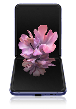 Samsung Galaxy Z Flip Dual SIM 256GB, Mirror Purple, F700U